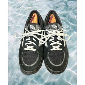 Vans Rowley XLT Mens 8 Black Grey Skate Shoes 66/99 PopCush Low Top Sneakers
